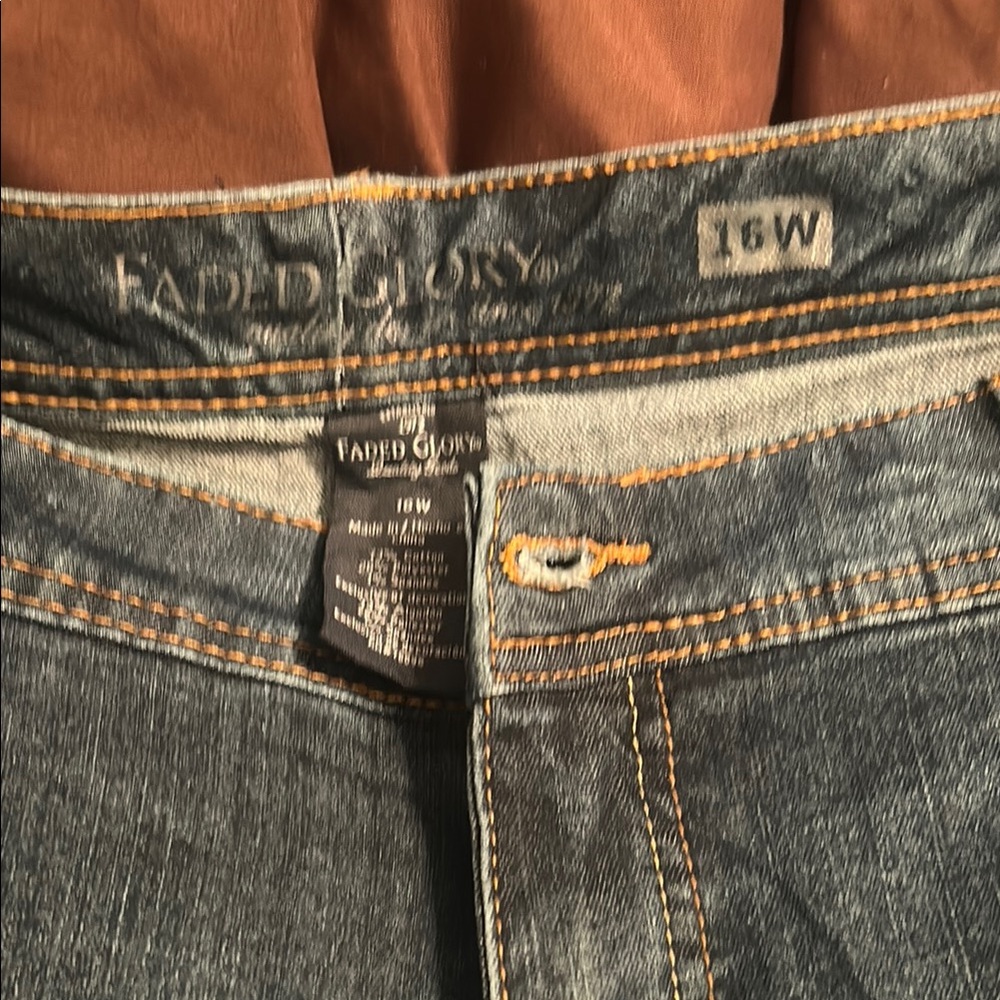 Faded Glory Blue Denim Jeans